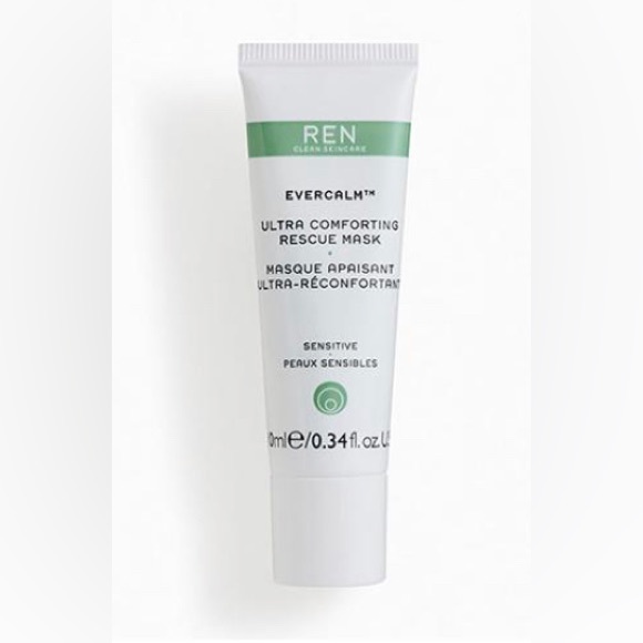 REN Clean Skincare Other - REN CLEAN SKINCARE Evercalm Ultra Comforting Rescue Face Mask mini size NWT